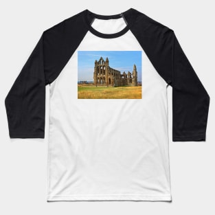 Whitby Abbey Baseball T-Shirt